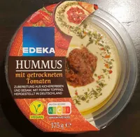 Hummus getrocknete Tomate