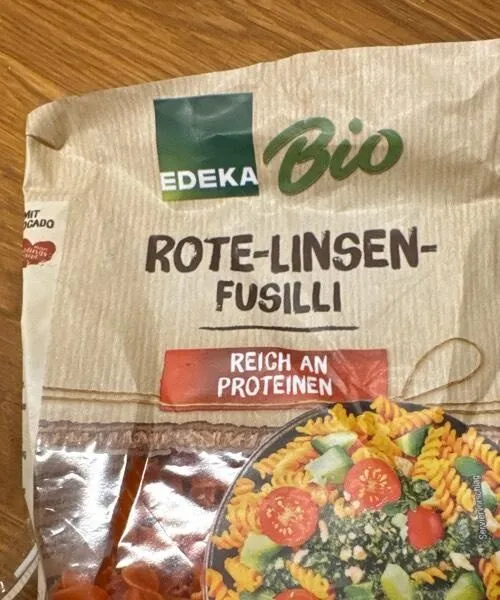 Rote-Linsen-Fusili