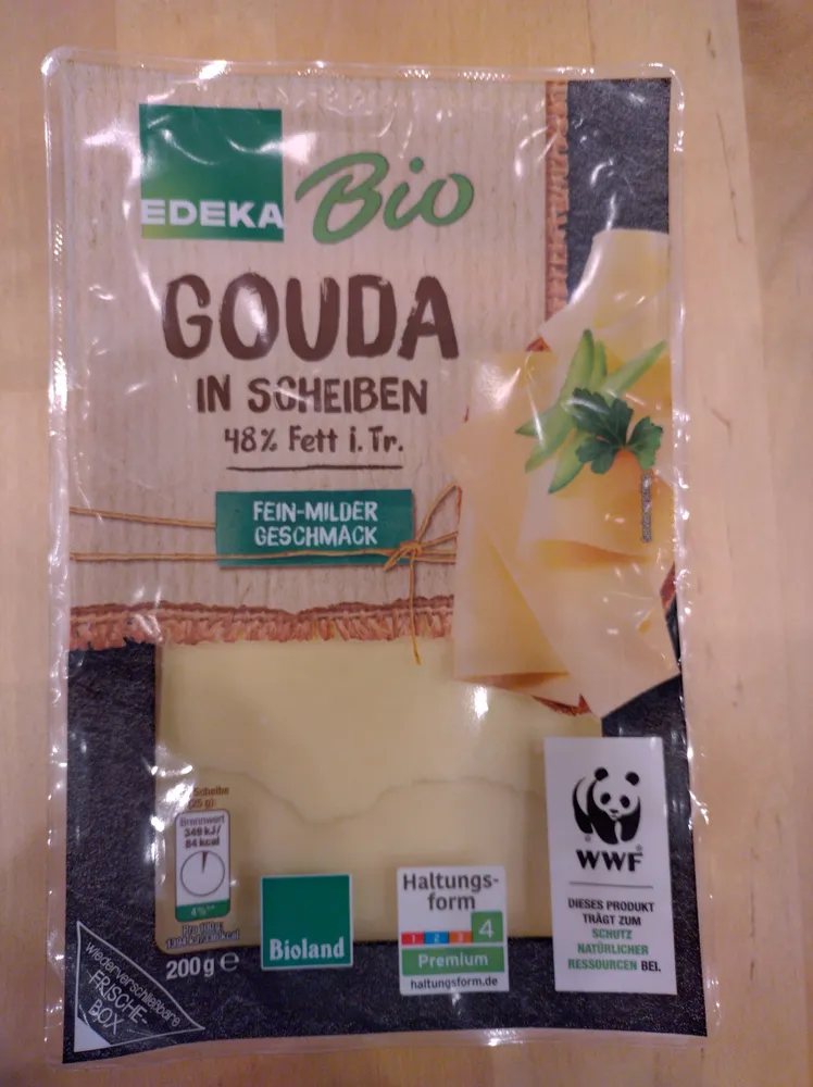 Gouda in Scheiben (48% Fett i.Tr.)