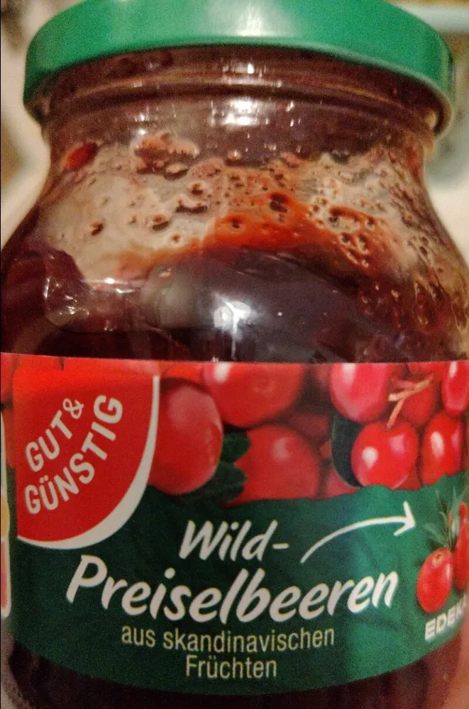 Wild Preiselbeeren