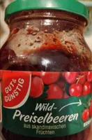 Wild Preiselbeeren
