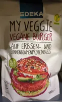 My Veggie Vegane Burger auf Erbsen- und Sonnenblumenproteinbasis
