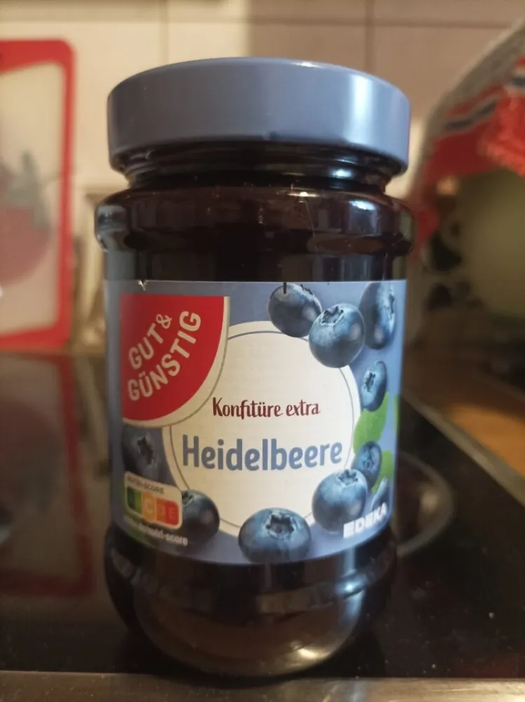 Heidelbeermarmelade