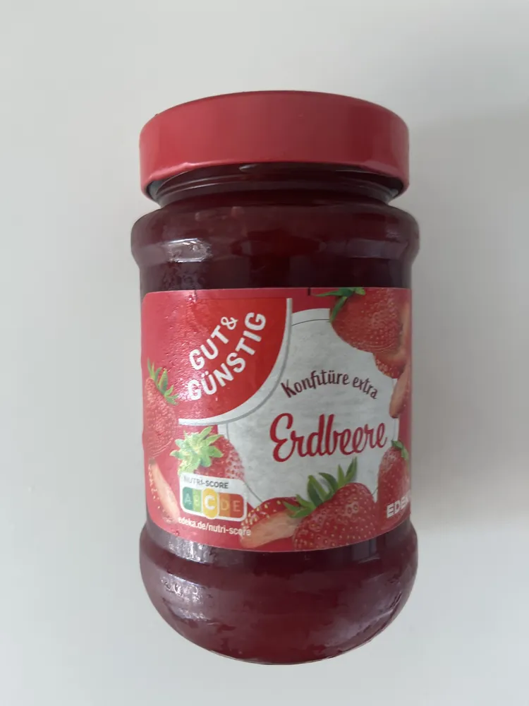 Erdbeere Konfitüre Extra