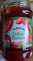 Erdbeer Rhabarber Konfitüre