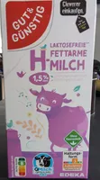 G+G Laktosefreie H-Fettarme Milch 1,5%