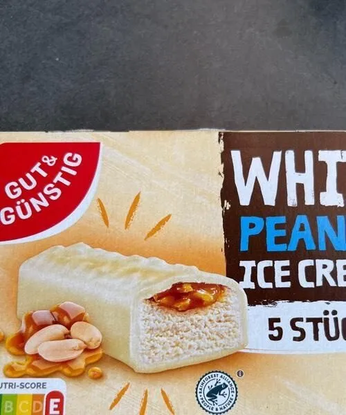White  Peanut Ice Cream