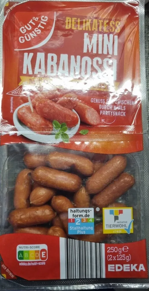 Delikatess Mini Kabanossi Mild