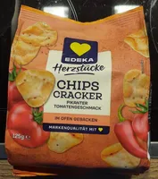 Herzstück Chips Cracker Pikanter Tomatengeschmack
