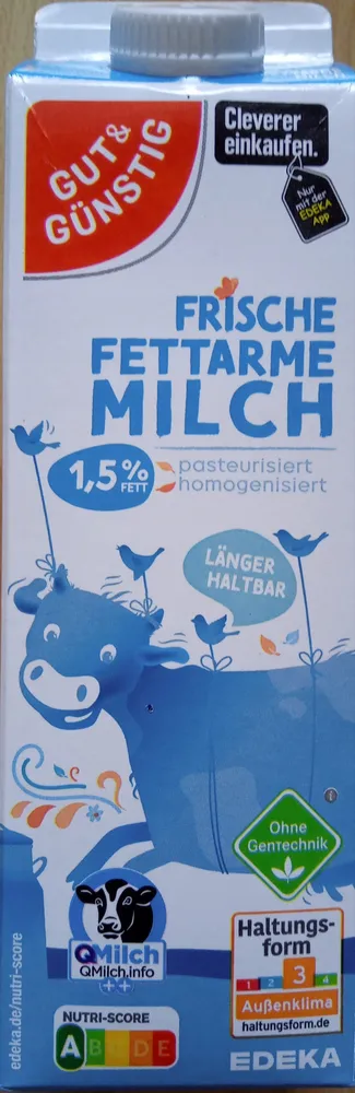frische fettarme Milch