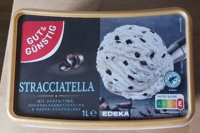 Stracciatella Eis