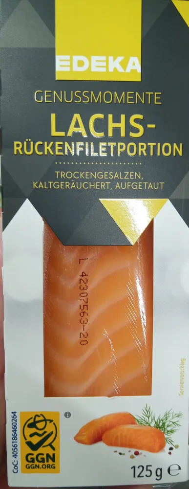 Lachsrückenfiletportion