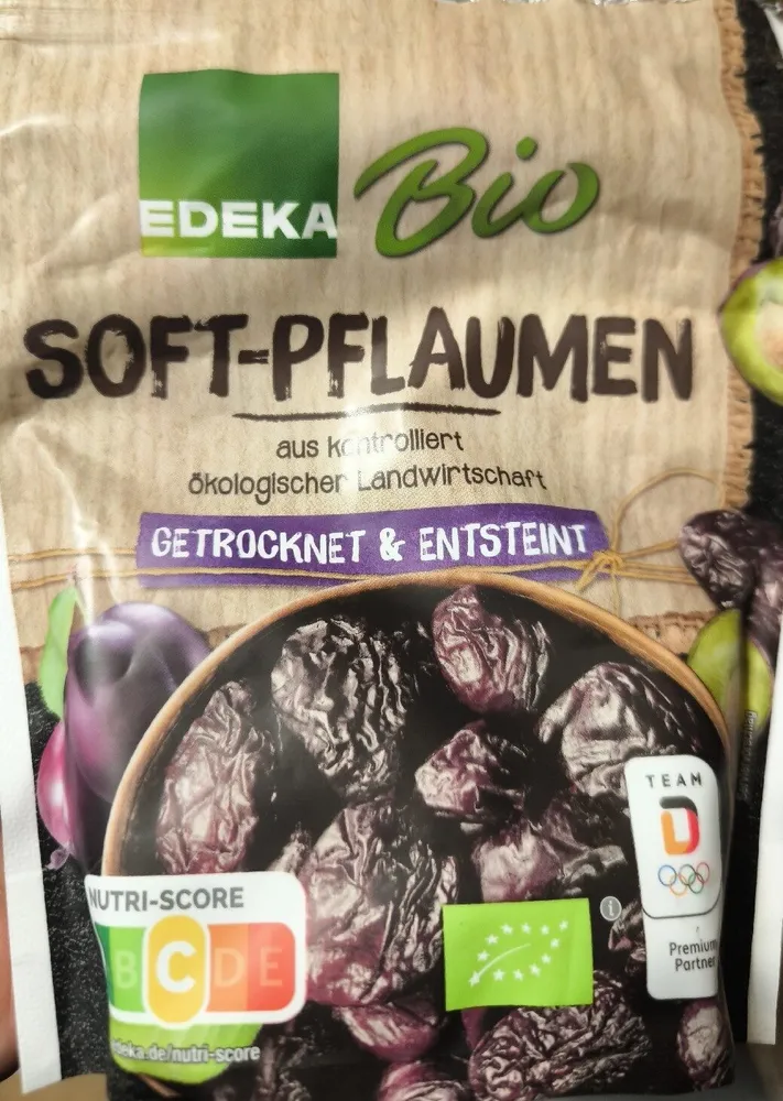 Soft-Pflaumen aus kontrolliert ökologischer Landwirtschaft