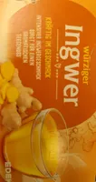 Würziger Ingwer Tee