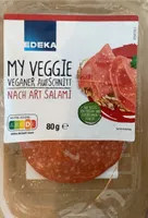 My Veggie Veganer Aufschnitt nach Art Salami
