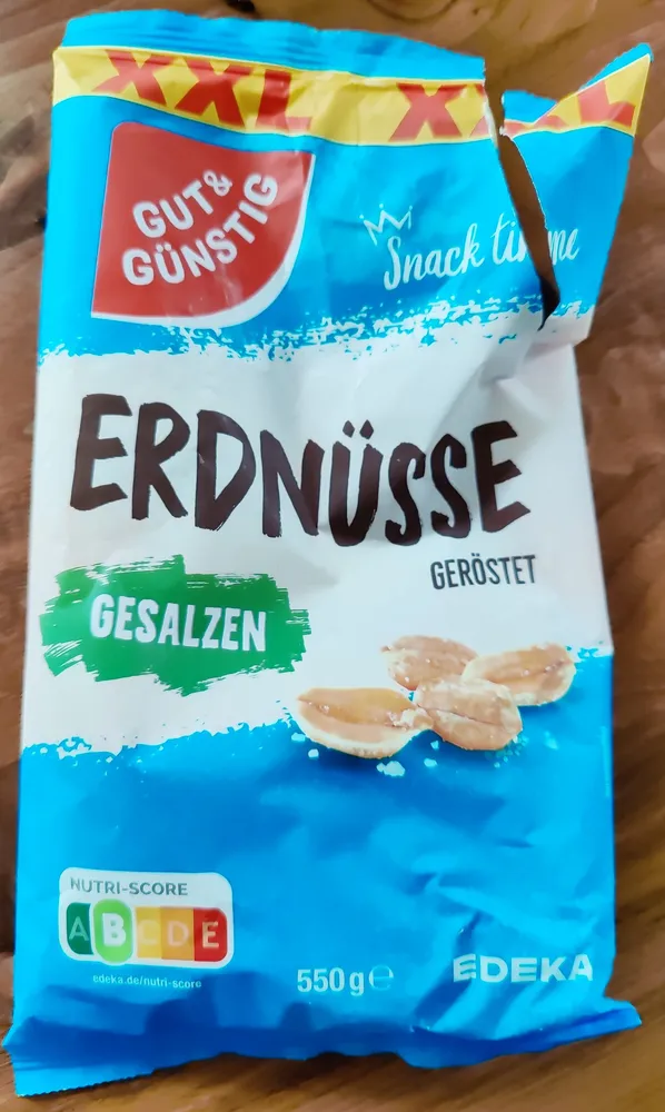 Erdnüsse Geröstet Gesalzen