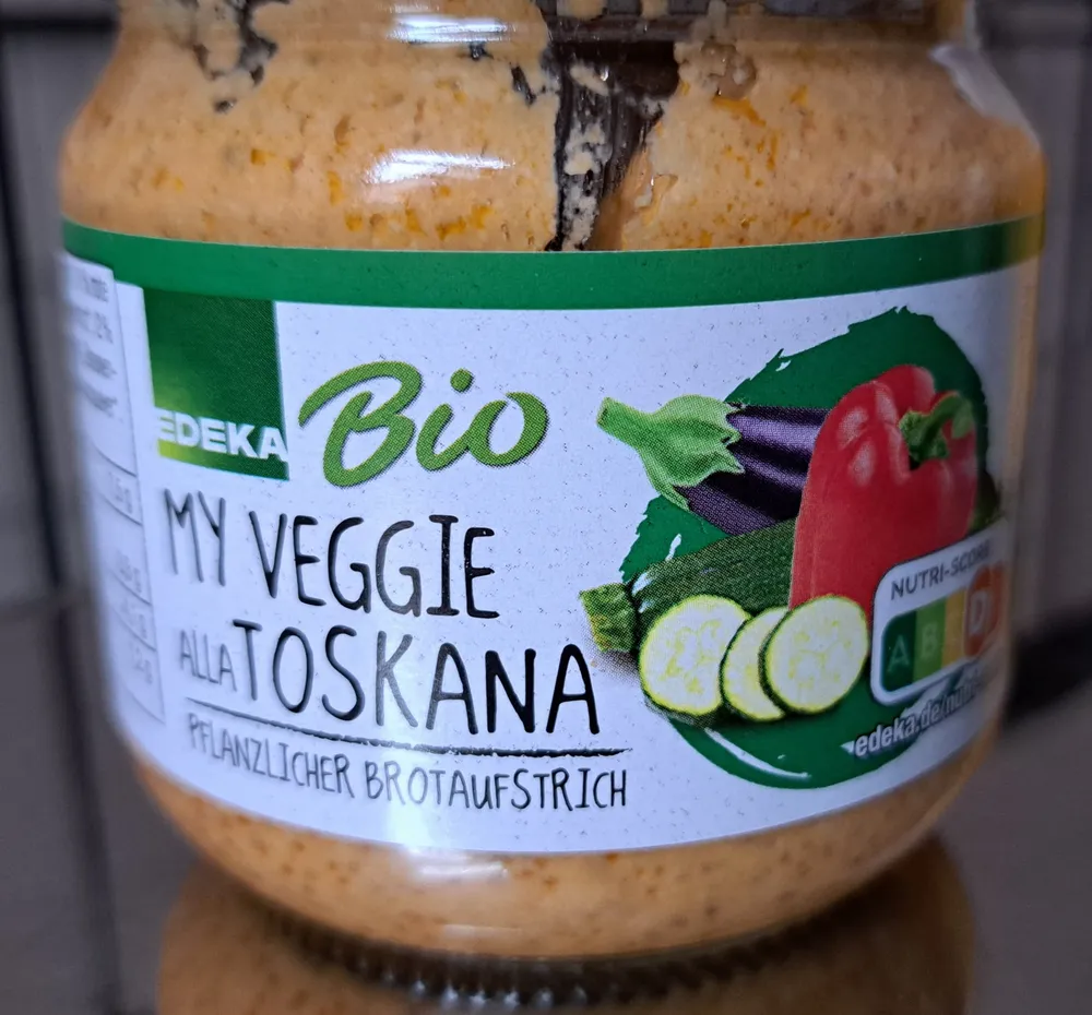 MY VEGGIE ALLA TOSKANA PFLANZLICHER BROTAUFSTRICH