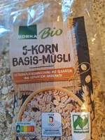 Bio 5-KORN BASIS-MÜSLI GETREIDEFLOCKENMISCHUNG MIT ÖLSAATEN UND GEPUFFTEM AMARANTH