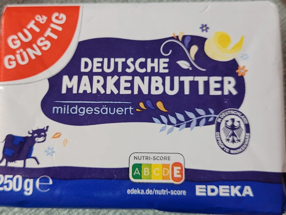 deutsche Markenbutter