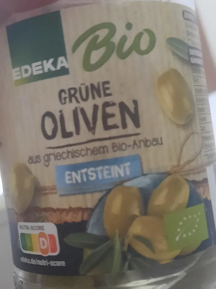 Grüne Oliven