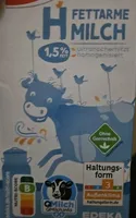 Fettarme H-Milch 1,5%