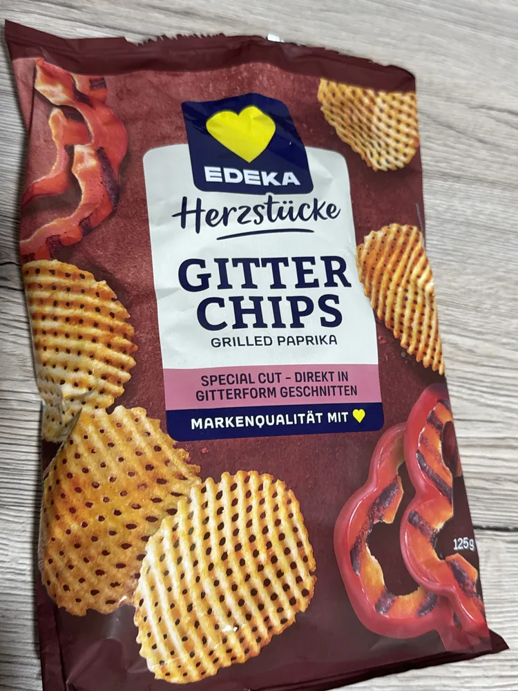 Gitter Chips Grilled Paprika
