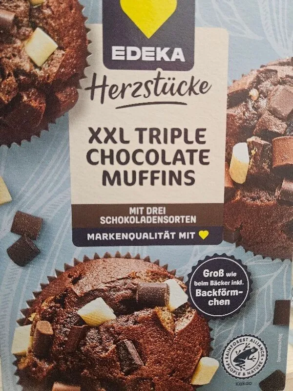 XXL Triple Chocolate Muffins