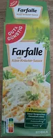 Farfalle mit Käse-Kräuter-Sauce