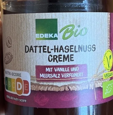 Dattel-Haselnuss Creme