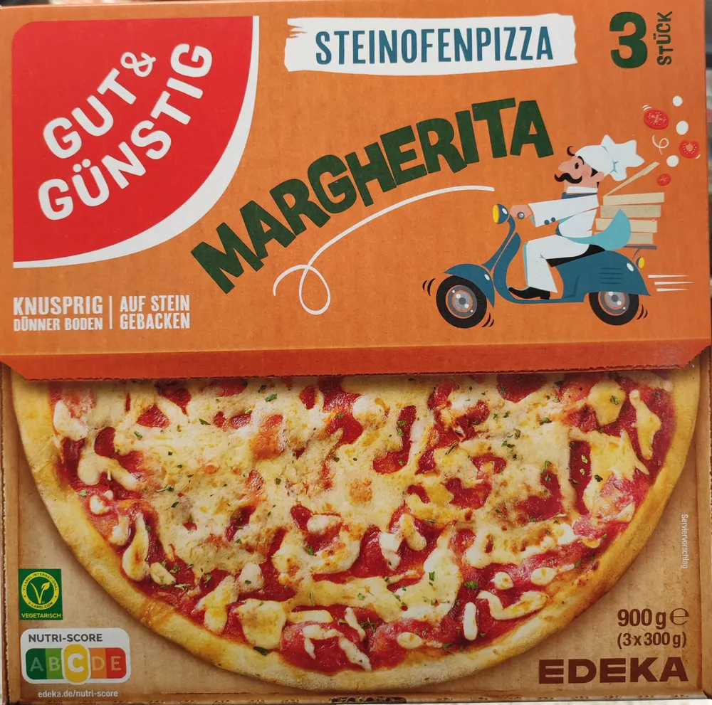Margherita Steinofenpizza
