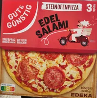 Steinofenpizza Edelsalami