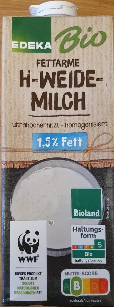 Bio H-Weide-Milch