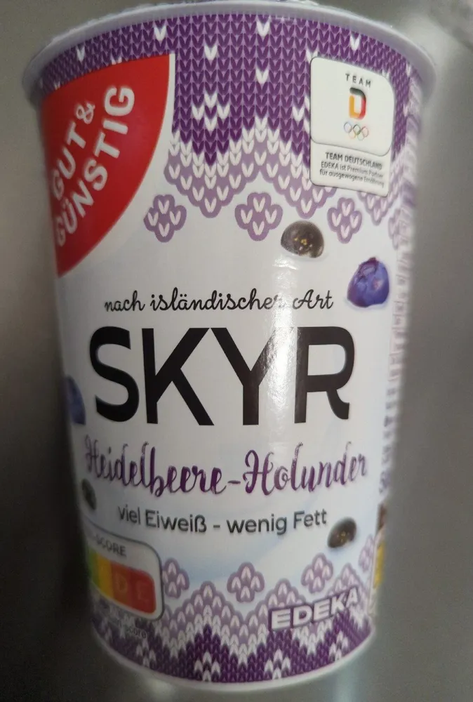 Skyr Heidelbeer Holunder