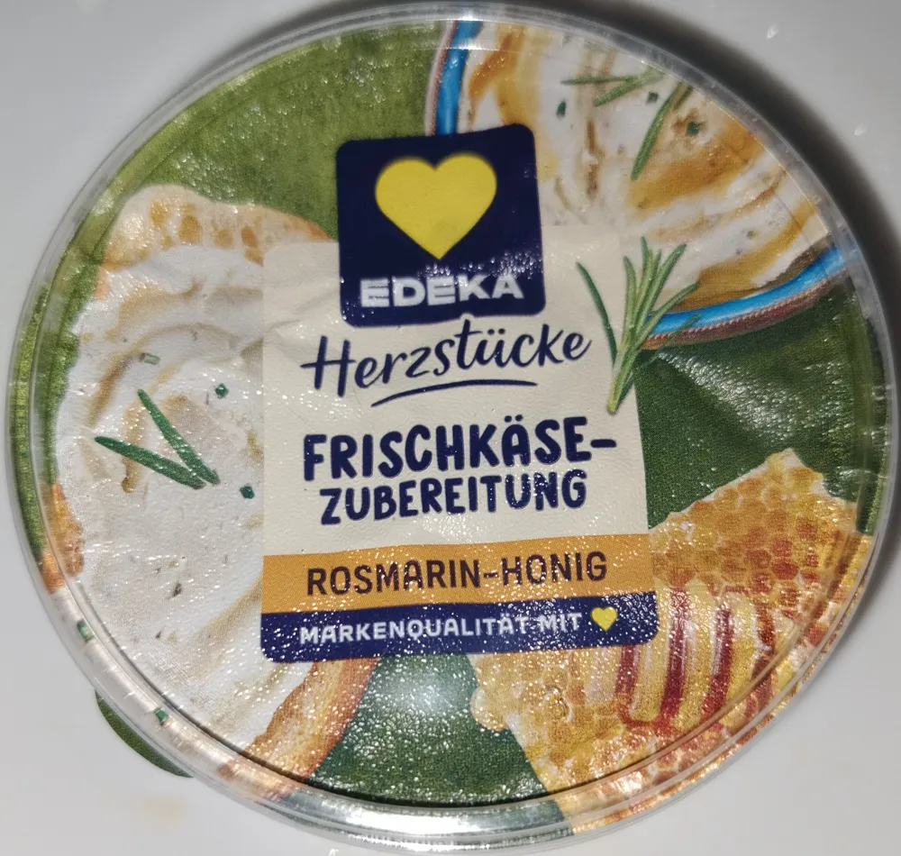 Frischkäsezubereitung Rosmarin-Honig