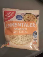 Emmentaler gerieben 45% Fett i. Tr.