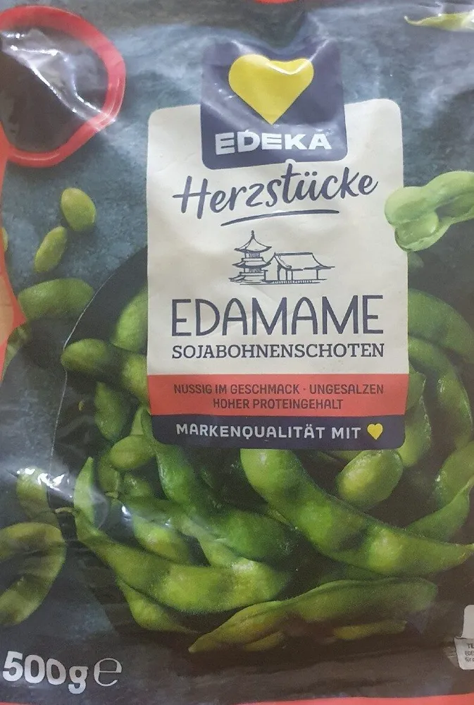 Edamame Sojabohnenschoten
