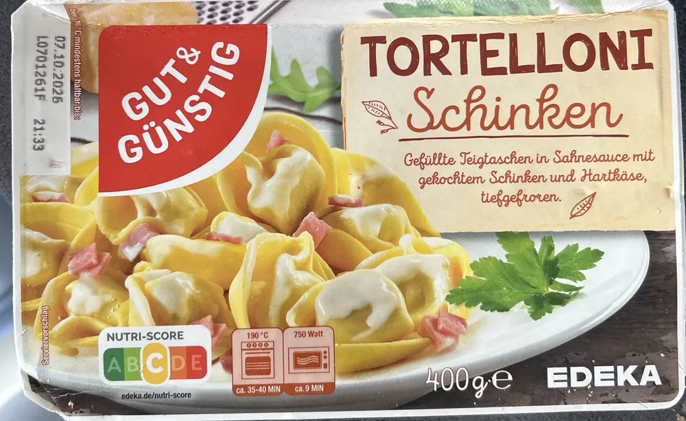 Tortelloni Schinken