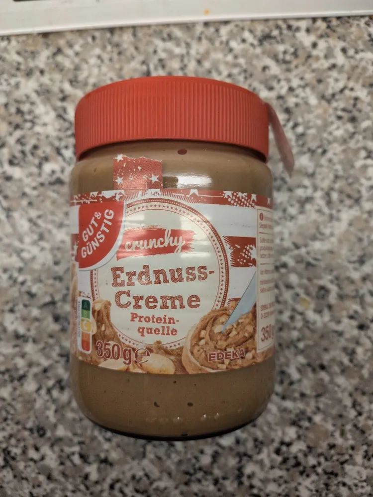 Erdnusscreme Crunchy