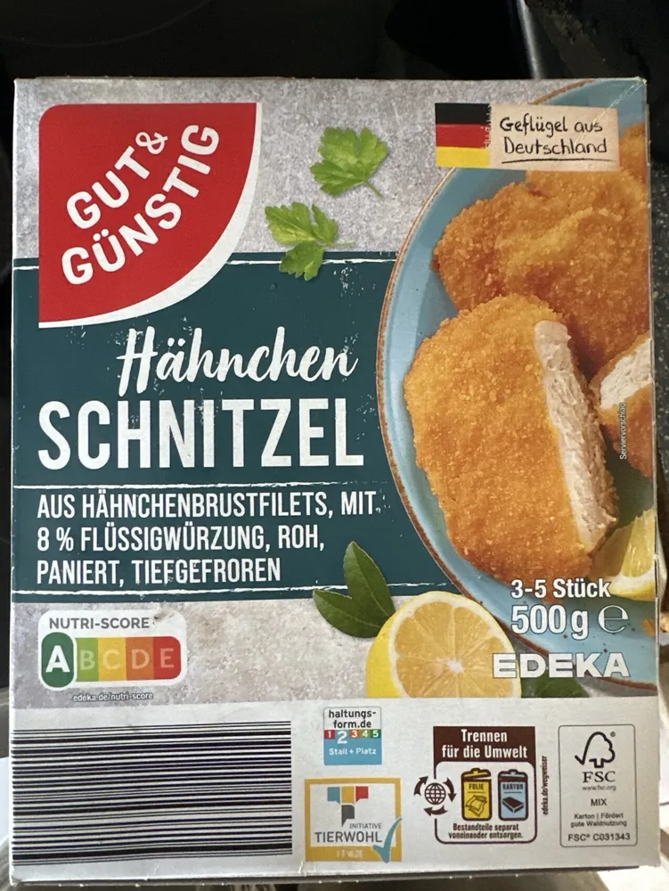 Hähnchen Schnitzel