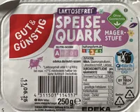Speisequark Magerstufe laktosefrei