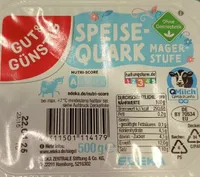 Speisequark Magerstufe
