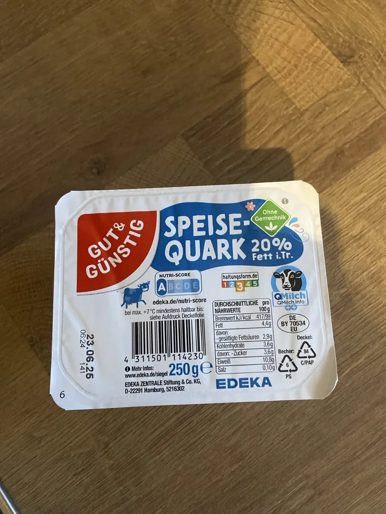 Speisequark
