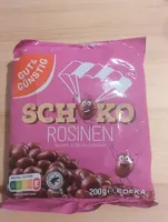 Schokolade Rosinen