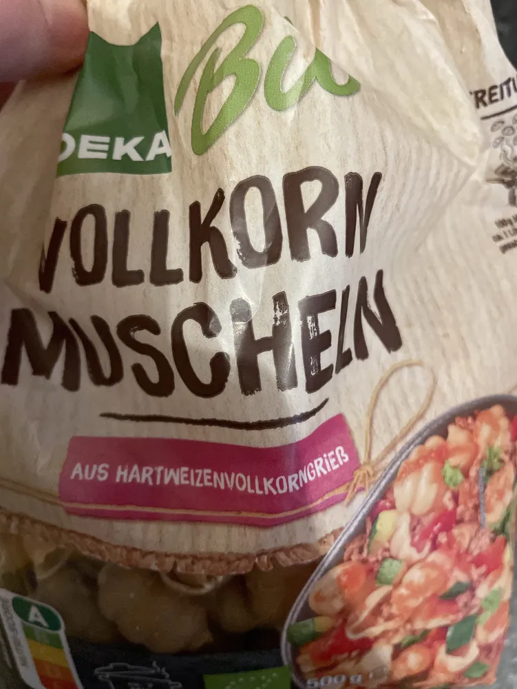 Vollkorn Muscheln