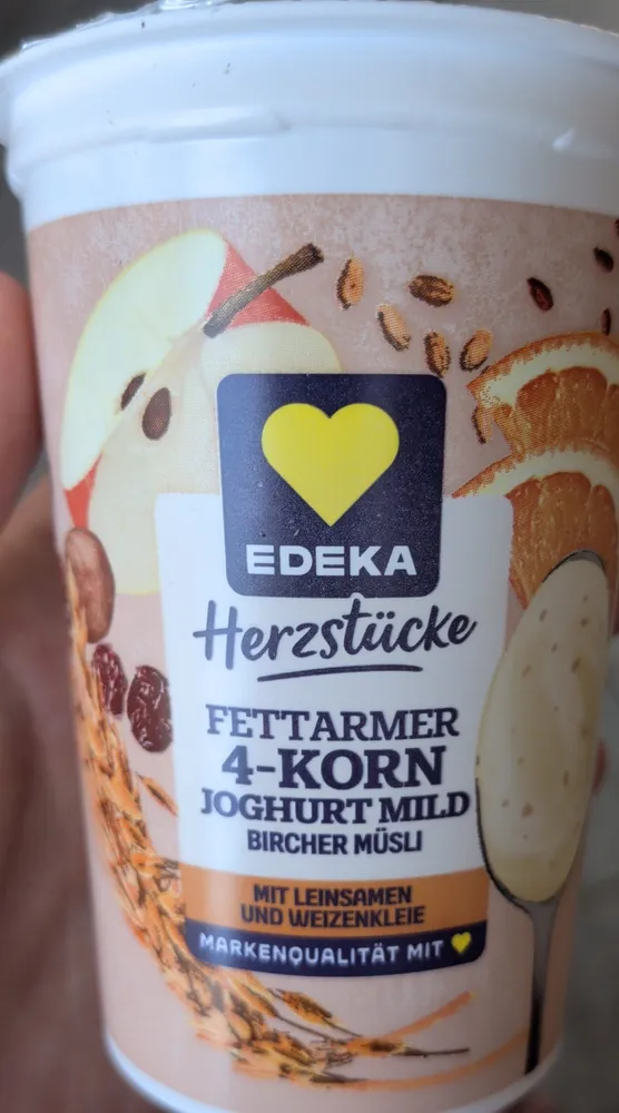 Fettärmer 4-Korn Jogurt mild Bircher Müsli