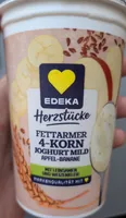 Fettarmer 4-Korn Jogurt mild Apfel-Banane