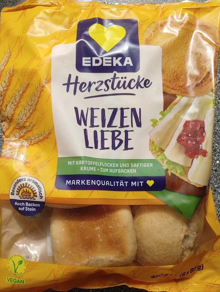 Weizenliebe Brötchen