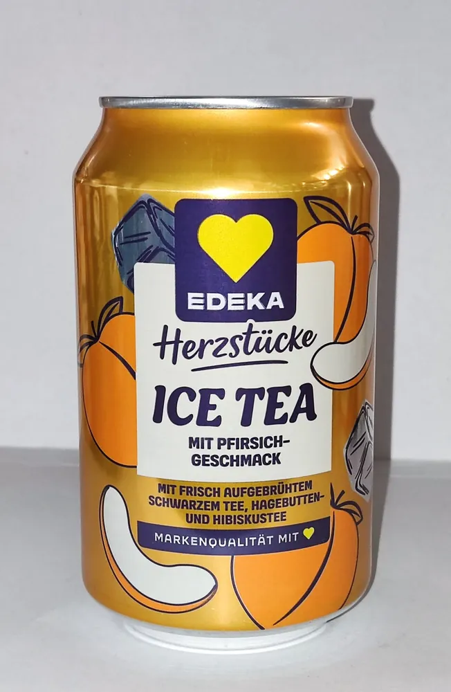 Ice Tea mit Pfirsichgeschmack