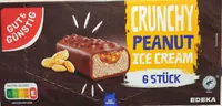 Crunchy peanut ice cream