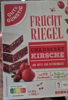 FRUCHT RIEGEL CRANBERRY KIRSCHE